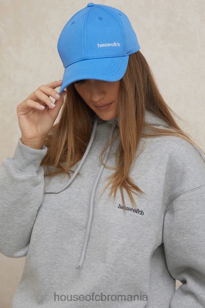 accesorii House of CB șapcă de baseball cu cataramă albastră devon X4F681060