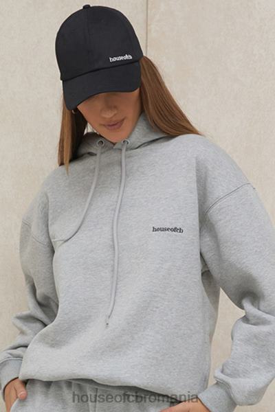 accesorii House of CB șapcă de baseball cu cataramă neagră devon X4F681063