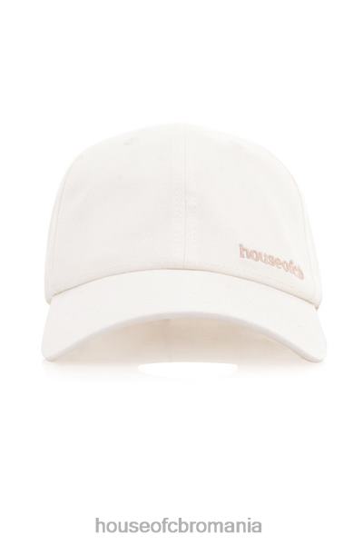 accesorii House of CB șapcă de baseball devon off white cataramă spate X4F681062