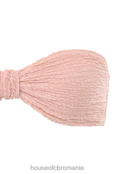 îmbrăcăminte House of CB bikini bandeau antillia blush X4F681248