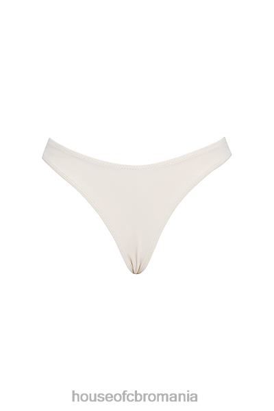 îmbrăcăminte House of CB fund de bikini capri vanilla picior înalt X4F681171