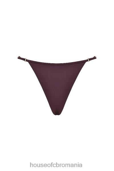 îmbrăcăminte House of CB fund de bikini cote d azur cacao thong X4F681179