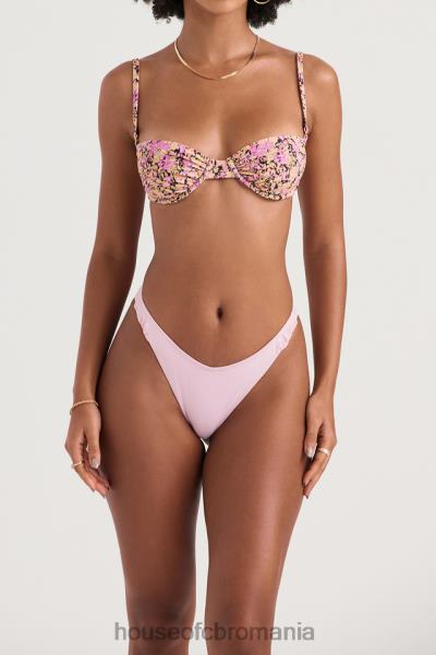 îmbrăcăminte House of CB fund de bikini cu flori din delphi X4F681206
