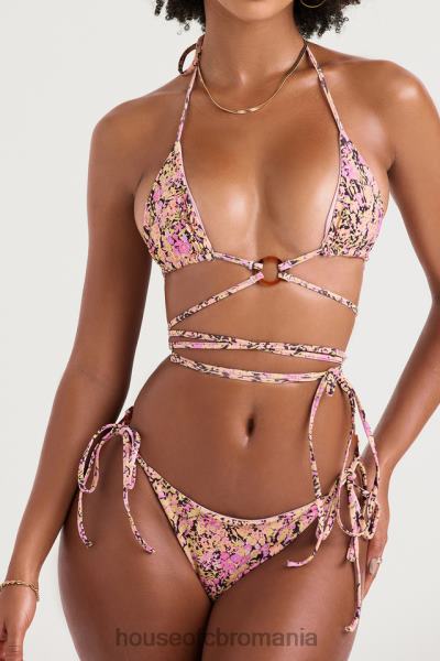 îmbrăcăminte House of CB fund de bikini reversibil kos blossom X4F681196