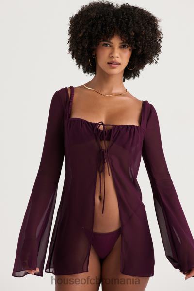 îmbrăcăminte House of CB Provence prune cover up X4F681198