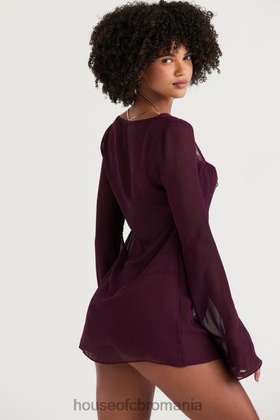 îmbrăcăminte House of CB Provence prune cover up X4F681198