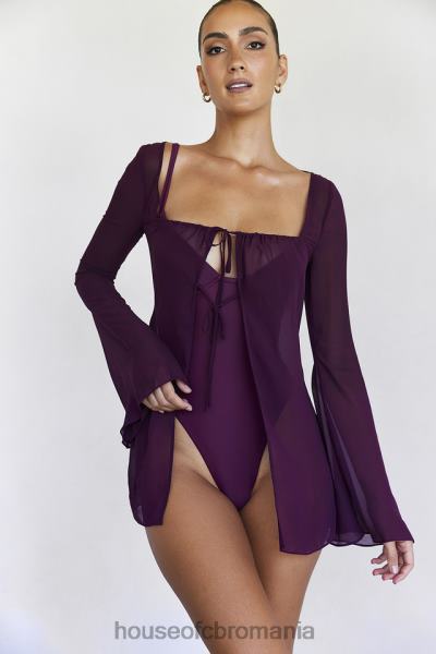 îmbrăcăminte House of CB Provence prune cover up X4F681198