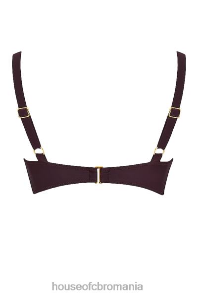 îmbrăcăminte House of CB Haut de bikini cu sârmă lourdes cacao X4F681178