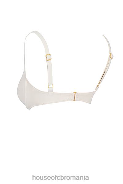 îmbrăcăminte House of CB Haut de bikini cu sârmă lourdes vanilie X4F681169