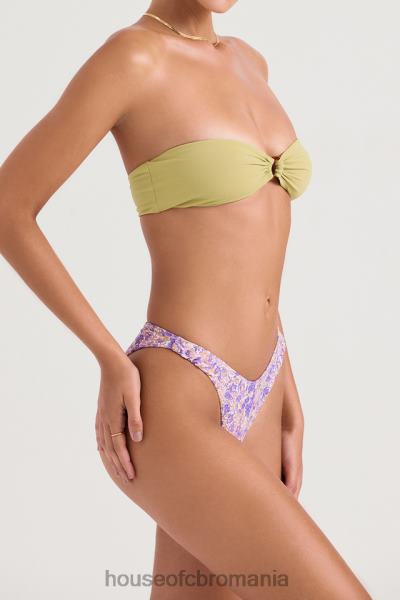 îmbrăcăminte House of CB Top bikini bandeau medea olive X4F681203