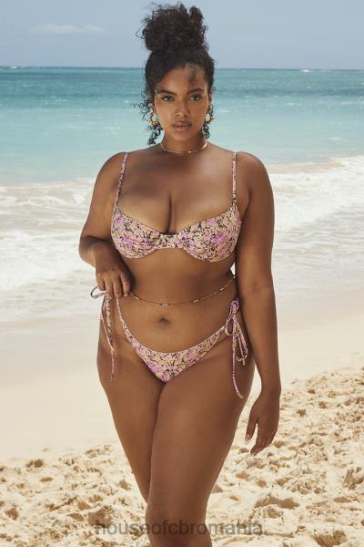 îmbrăcăminte House of CB Top de bikini cu sârmă, olive monaco X4F681230