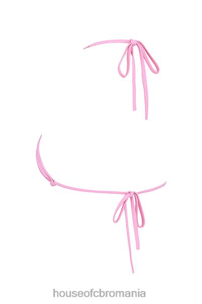îmbrăcăminte House of CB top de bikini triunghi cu flori de bali X4F681164