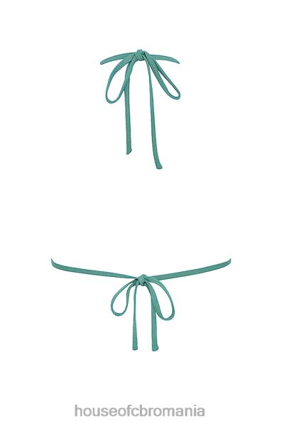 îmbrăcăminte House of CB top de bikini triunghi eucalipt bali X4F681172