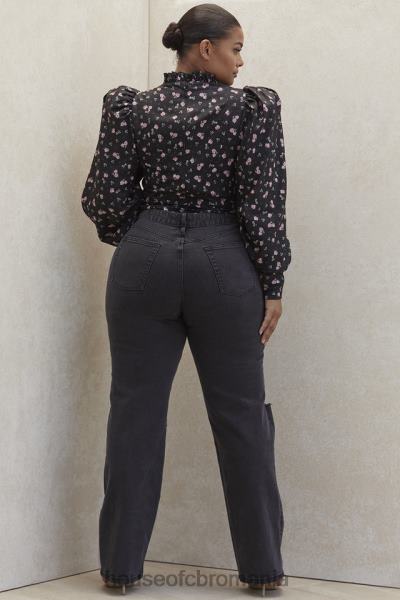 îmbrăcăminte House of CB blugi tate carbon vintage fit antique wash X4F68644