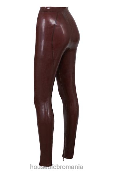 îmbrăcăminte House of CB colanți din latex cu stafide lia cu talie înaltă X4F681003