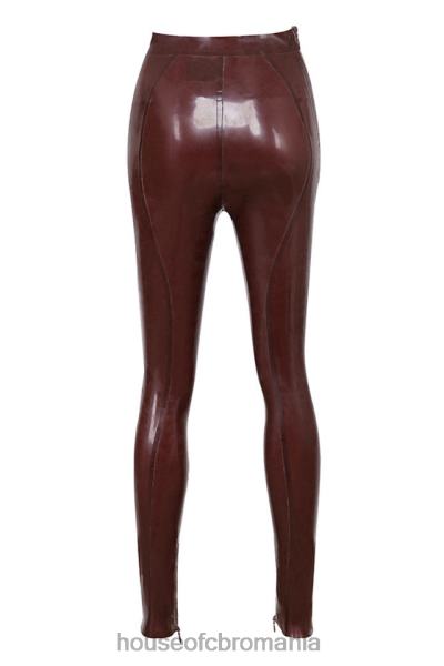 îmbrăcăminte House of CB colanți din latex cu stafide lia cu talie înaltă X4F681003