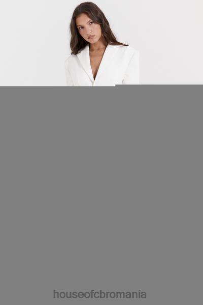 îmbrăcăminte House of CB suzette ivory fustă midi adunată X4F68839