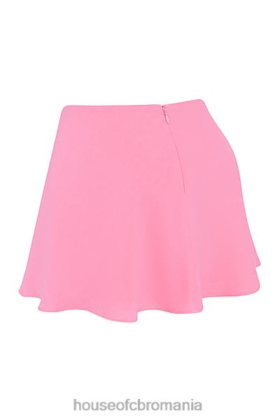 îmbrăcăminte House of CB fustă mini flotant roz franțuzesc X4F68852