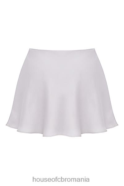 îmbrăcăminte House of CB fusta mini malala off white X4F68873