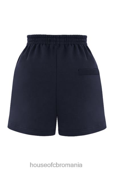 îmbrăcăminte House of CB pantaloni scurți auden din tricou bleumarin X4F68994
