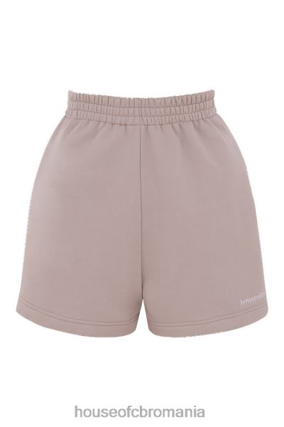 îmbrăcăminte House of CB pantaloni scurți din jerseu auden stone X4F68995