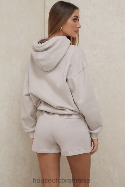 îmbrăcăminte House of CB pantaloni scurți din jerseu auden stone X4F68995