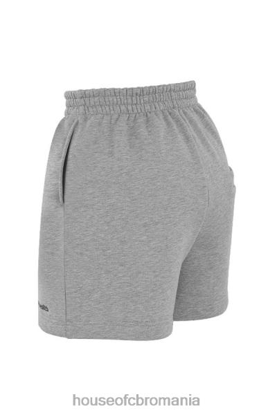 îmbrăcăminte House of CB pantaloni scurți din tricou auden gri X4F681005
