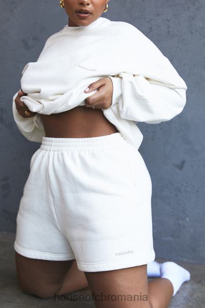 îmbrăcăminte House of CB pantaloni scurți din tricou auden off white X4F68996