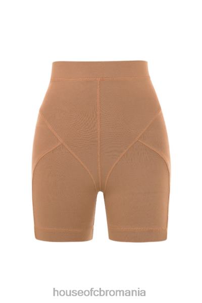 îmbrăcăminte House of CB pantaloni scurți harley toffee coverstitch X4F68990