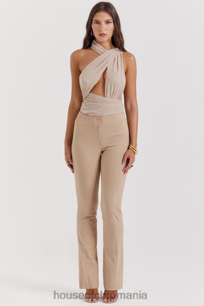 îmbrăcăminte House of CB pantaloni cai ecru X4F68845