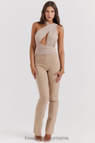 îmbrăcăminte House of CB pantaloni cai ecru X4F68845