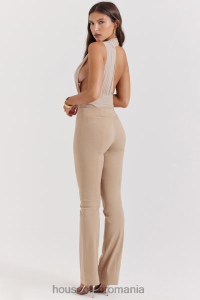 îmbrăcăminte House of CB pantaloni cai ecru X4F68845