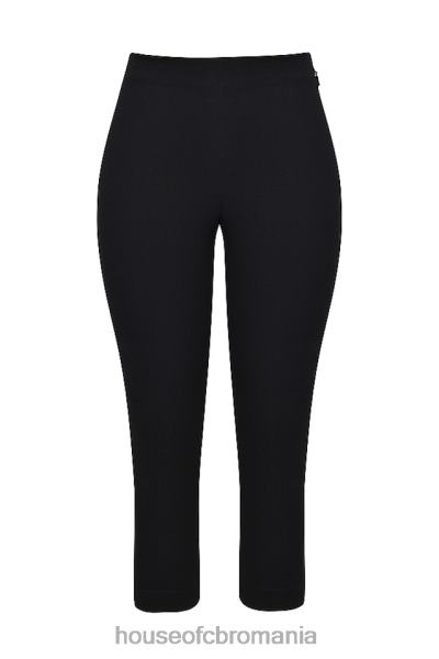 îmbrăcăminte House of CB pantaloni capri negri halima X4F68865