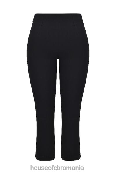 îmbrăcăminte House of CB pantaloni capri negri halima X4F68865