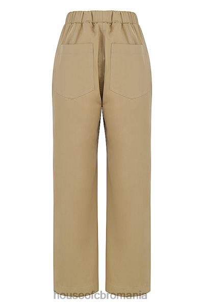 îmbrăcăminte House of CB pantaloni cargo luna camel X4F68913