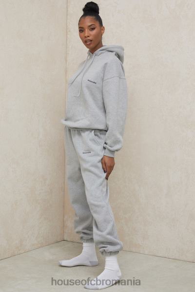 îmbrăcăminte House of CB pantaloni de jogging cu spate, gri nor X4F681006
