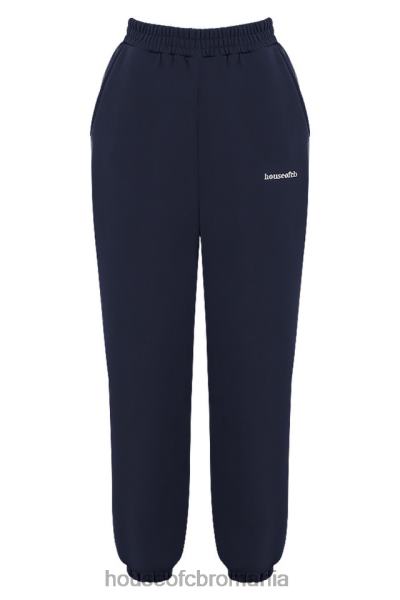 îmbrăcăminte House of CB pantaloni de jogging cu spate perie cloud bleumarin X4F68997