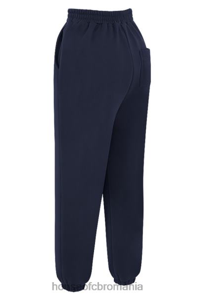 îmbrăcăminte House of CB pantaloni de jogging cu spate perie cloud bleumarin X4F68997