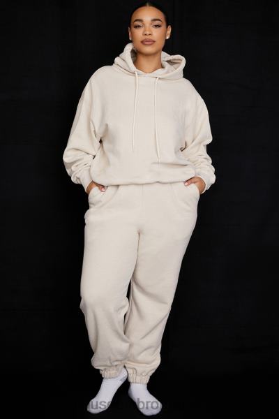 îmbrăcăminte House of CB pantaloni de jogging din lână din fulgi de ovăz X4F68953