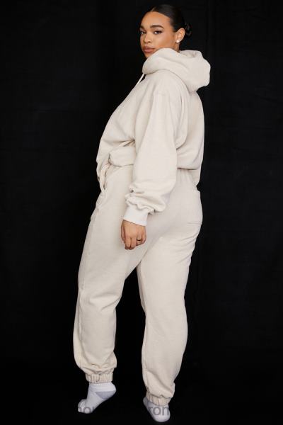 îmbrăcăminte House of CB pantaloni de jogging din lână din fulgi de ovăz X4F68953