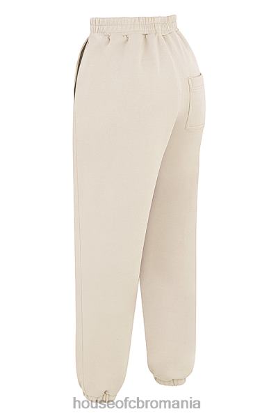 îmbrăcăminte House of CB pantaloni de jogging din lână din fulgi de ovăz X4F68953