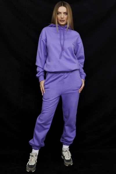 îmbrăcăminte House of CB pantaloni de jogging din lână mov cer la spate X4F68947