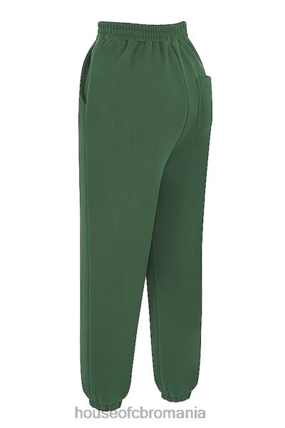 îmbrăcăminte House of CB pantaloni de jogging din sky moss fleece spate X4F68946