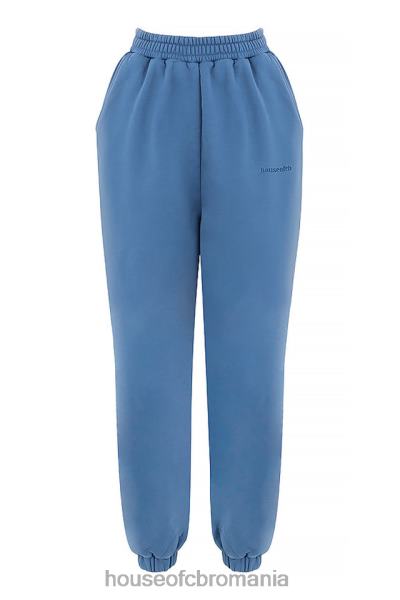 îmbrăcăminte House of CB pantaloni de jogging sky azure fleece spate X4F68977
