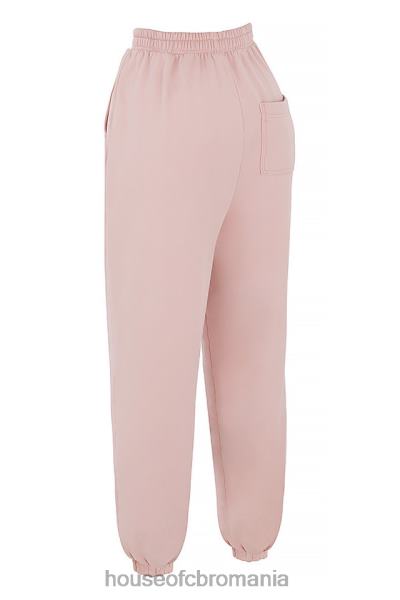 îmbrăcăminte House of CB pantaloni de jogging sky blush fleece spate X4F68976