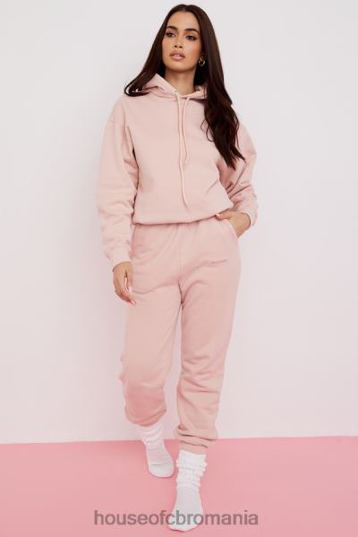 îmbrăcăminte House of CB pantaloni de jogging sky blush fleece spate X4F68976