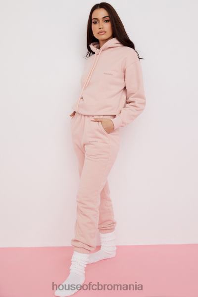 îmbrăcăminte House of CB pantaloni de jogging sky blush fleece spate X4F68976
