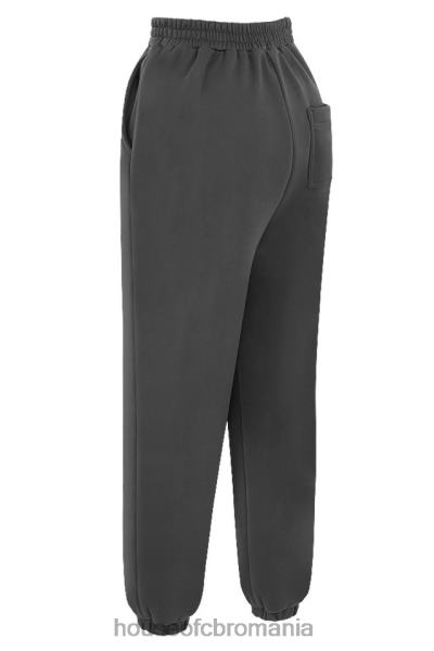îmbrăcăminte House of CB pantaloni de jogging sky charcoal fleece spate X4F68998