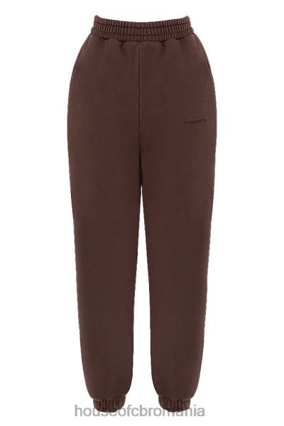 îmbrăcăminte House of CB pantaloni de jogging sky chocolate la spate X4F68975