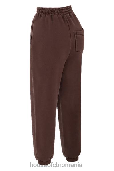 îmbrăcăminte House of CB pantaloni de jogging sky chocolate la spate X4F68975